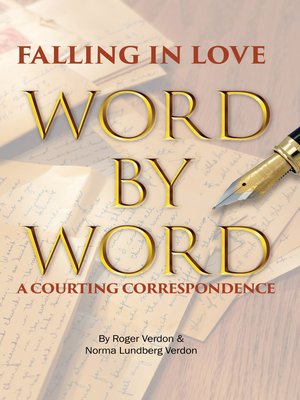 cover image of Falling in Love Word by Word: a Courting Correspondence